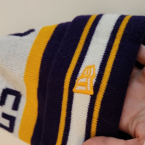 🏈 NFL Minnesota Vikings hat / tuque / beannie - Picture 5 of 7